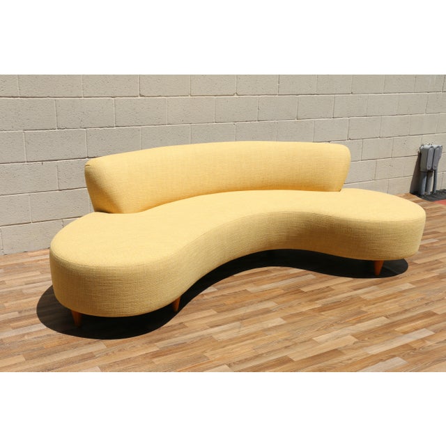 Mid-Century Modern Mid-Century Modern “Cloud” Sofa Vladimir Kagan Style, Circa 1970s For Sale - Image 3 of 18