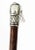 Antique French Silver Capped Walking Stick, 1800s For Sale - Image 5 of 10