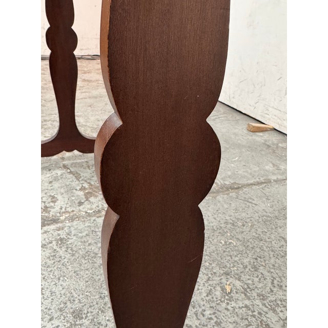 Elsie De Wolfe Style Kidney Shape Reading/Alter Table, Antique For Sale - Image 9 of 12