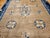 19th Century Oversized Chinese Peking Hand-Knotted Rug in Tan, Navy, Blue For Sale - Image 12 of 18