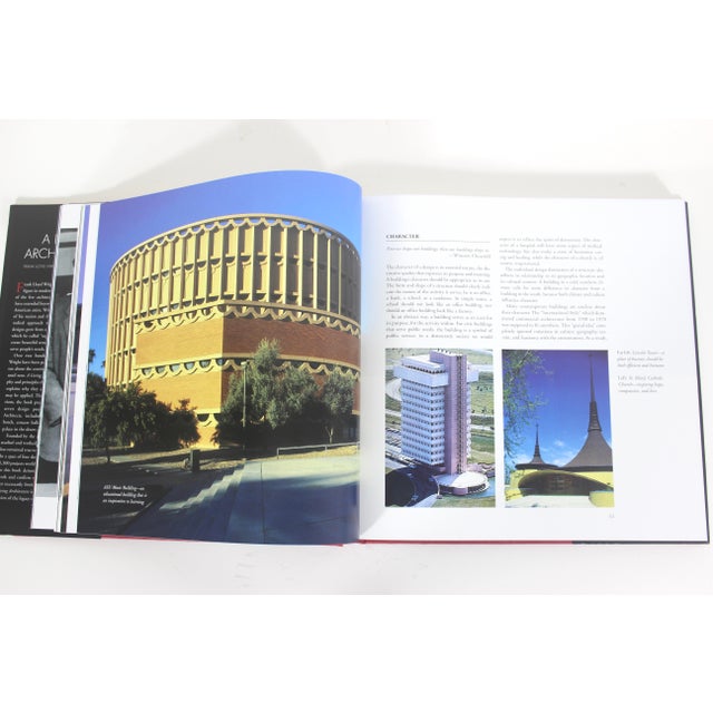 Living Architecture Frank Lloyd Wright and Taliesin Architects Coffee Table Book Vintage Hard Cover For Sale - Image 10 of 12