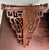Vintage Chinese Chippendale Pierced Fretwork Wall Brackets - Pair For Sale - Image 9 of 9