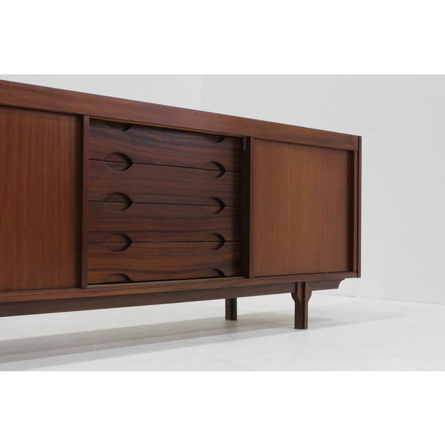 Mid-Century Modern Vintage Italian Sideboard, 1960s For Sale - Image 3 of 9