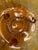 Glass Vintage Amber Sunflower Footed Glass Bowl, Attributed to Indiana Glass For Sale - Image 7 of 8
