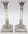 Elegant Pair of Tall Sterling Silver Corinthian Column Candlesticks by William Hutton & Sons, Sheffield, 1899 An...