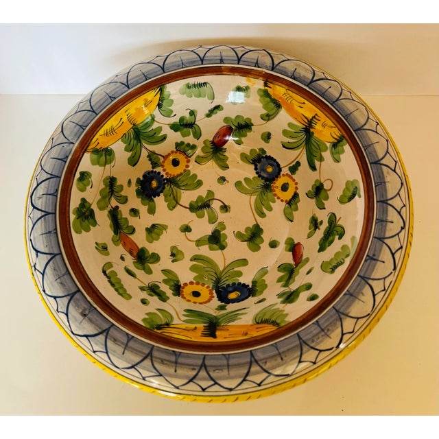 Antique Hand Thrown Italian Bowl For Sale - Image 12 of 12
