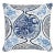2020s Schumacher Katsugi 22" Pillow in Blues For Sale - Image 5 of 5