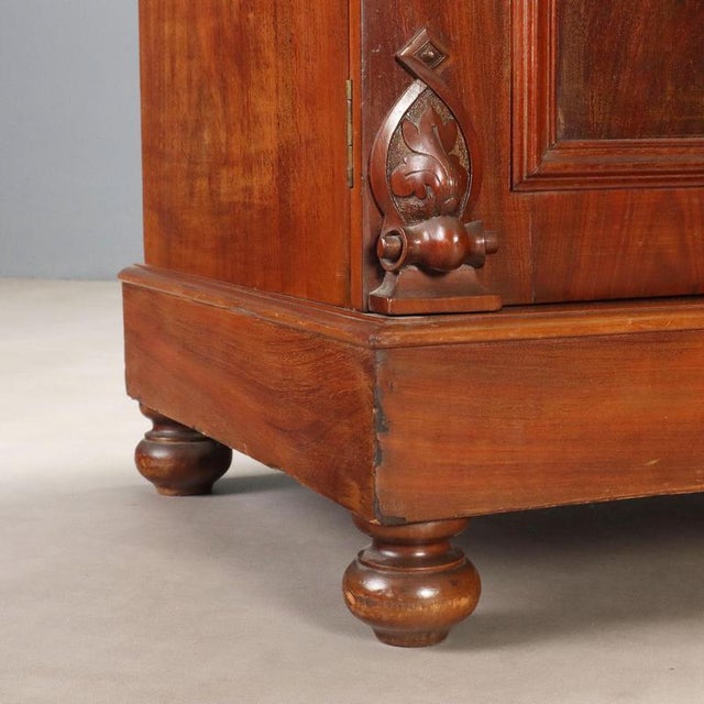 19th Century Victorian Carved Mahogany Sideboard, England For Sale - Image 9 of 12