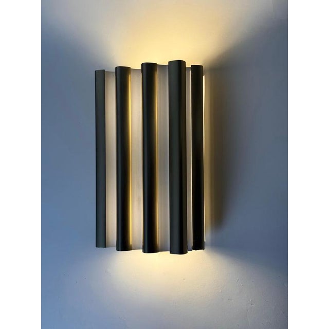Mid-Century Modern Gold Anodized Aluminum Wall Sconces from Erco, 1960s, Set of 2 For Sale - Image 13 of 15