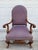 Victorian Antique Victorian Style Upholstered Arm Chair For Sale - Image 3 of 11