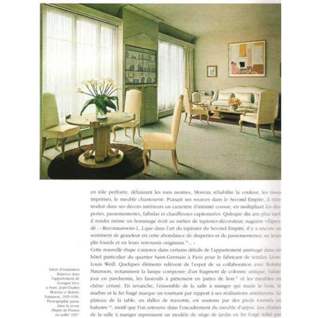 White 1940s Vintage Referenced Armchairs by Jean-Charles Moreux- A Pair For Sale - Image 8 of 10