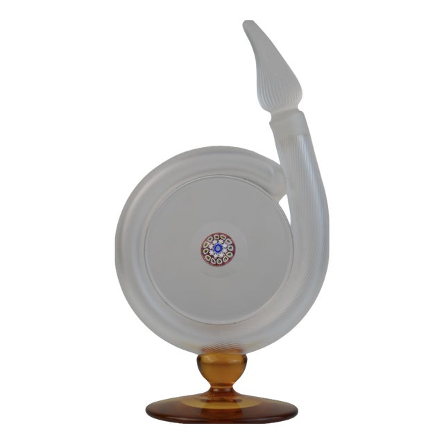 Crystal Perfume Bottle from Saint-Louis, France, 1990s For Sale