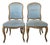 19c French Antique Set of 4 Louis XV Chairs For Sale