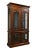 French Country Drexel Heritage Brittany Collection Solid Cherry Country French 62" Listed Display Curio Cabinet 322-438-6 For Sale - Image 3 of 13