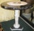 Neoclassical Italian Marble Pedestal Center Table For Sale In New York - Image 6 of 11