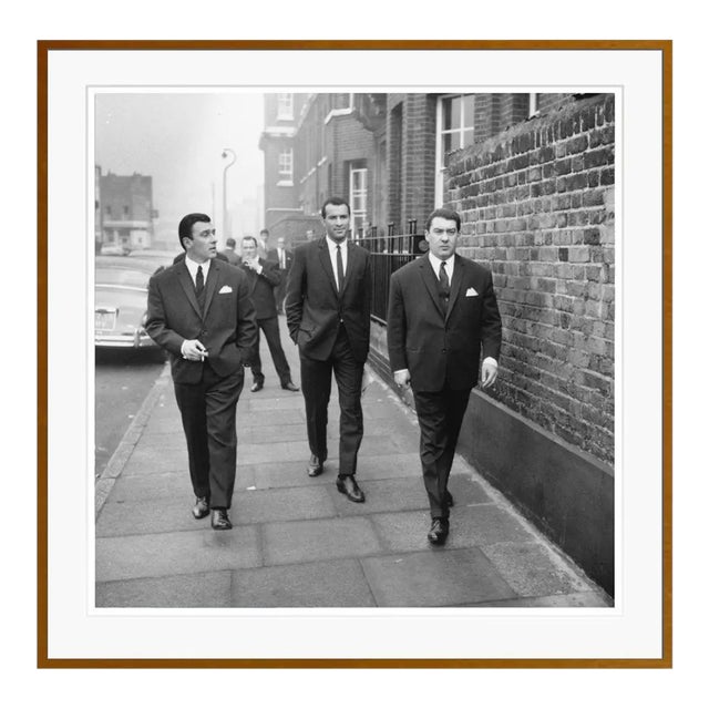 Kray Twins Framed in Brown For Sale