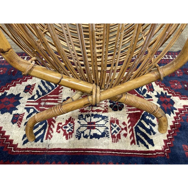 Rattan Baby Bed, 1960s For Sale - Image 6 of 12