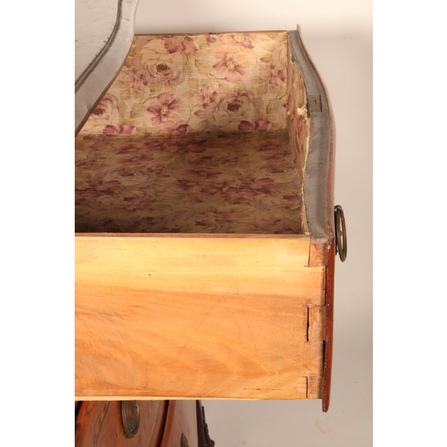 18th Century Continental Fruitwood Chest of Drawers With Marble Top For Sale - Image 15 of 15