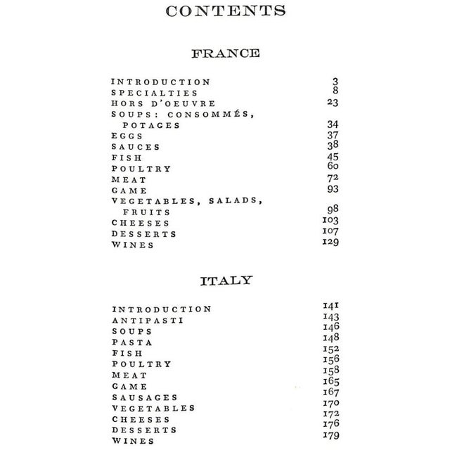 "How to Eat (And Drink) Your Way Through a French (Or Italian) Menu" 1971 Beard, James For Sale - Image 4 of 9