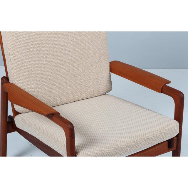 Vintage Danish Lounge Chair in Teak by Tove & Edvard Kindt Larsen, 1960s For Sale - Image 6 of 9