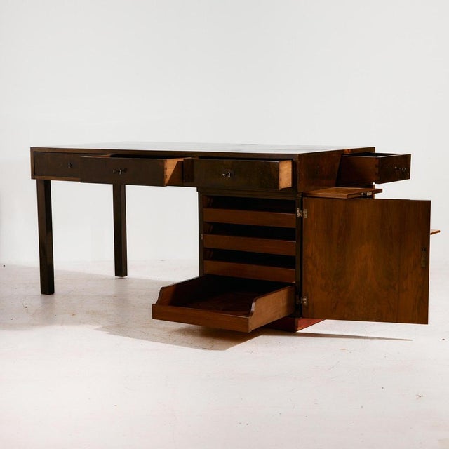 1940s Art Deco Desk and Armchair, 1940s, Set of 2 For Sale - Image 5 of 18