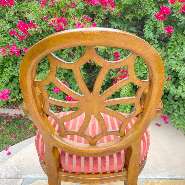 Mid 20th Century Vintage Mid Century Edinburgh Oak Finish Arm Chair For Sale - Image 5 of 9