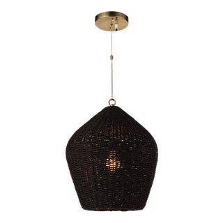 Regina Andrew Georgian Pendant in Black For Sale
