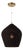 Regina Andrew Georgian Pendant in Black For Sale