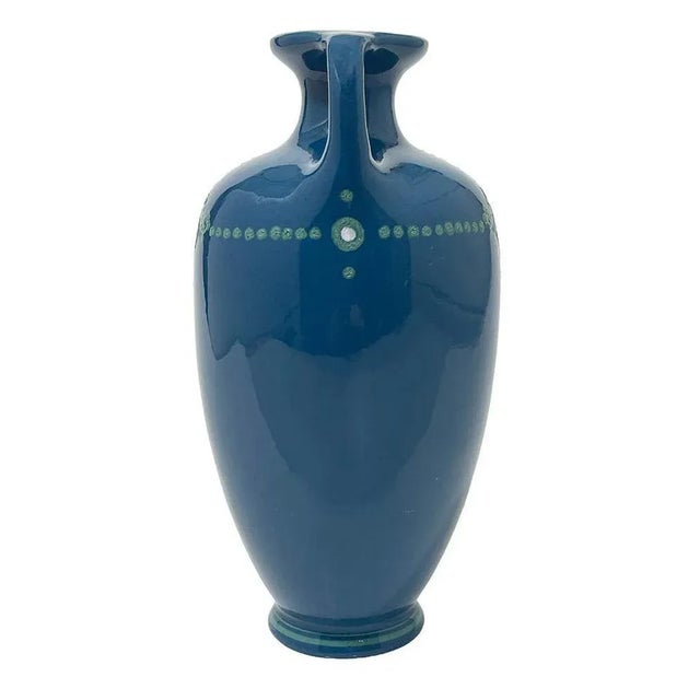 Dutch Earthenware Vase from Arnhems Fayencefabriek, 1910s For Sale - Image 4 of 10
