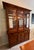 Broyhill Mission Style Arts & Crafts Lighted China Cabinet Buffet For Sale - Image 11 of 12