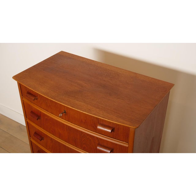 Vintage Danish Teak Chest of Drawers For Sale - Image 4 of 14