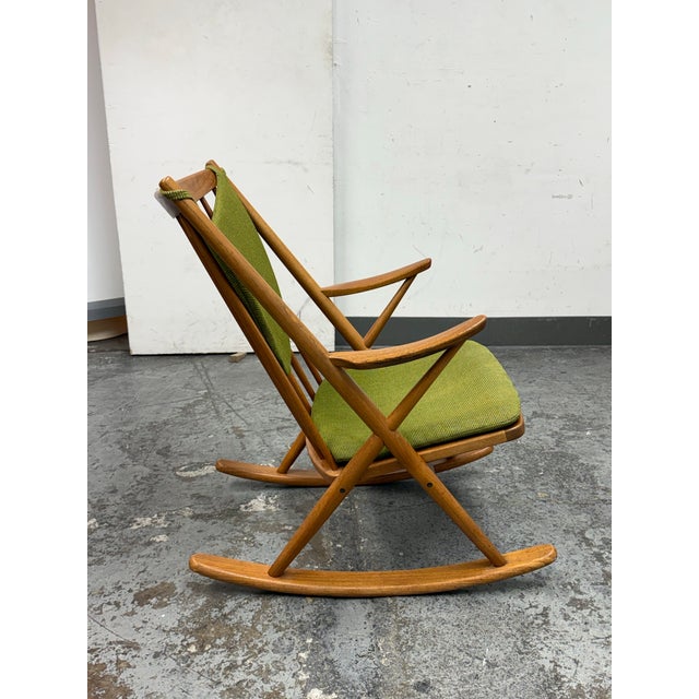 Frank Reenskaug for Bramin Mobler Rocking Chair, Circa 1960s For Sale In San Francisco - Image 6 of 12