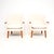 A very stylish, very comfortable and extremely well made pair of Danish vintage teak armchairs, dating from the 1960’s....