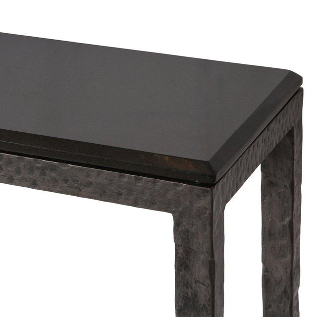 2010s Giacometti Style Wrought Iron Console Table For Sale - Image 5 of 13