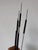 Brown 1970’s Mid-Century Modern Mixed Metals Cattail Sculpture For Sale - Image 8 of 12