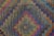 Turkish Colorful Kilim For Sale - Image 5 of 11