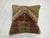 Early 20th Century Antique Rustic Turkish Anatolian Rug Pillow For Sale - Image 5 of 5