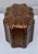 VTG Painted Florentine Style Jewelry Box W/Lined Fitted Interior /Removable Section For Sale - Image 11 of 13