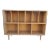 Double Decker White Oak Record Credenza For Sale