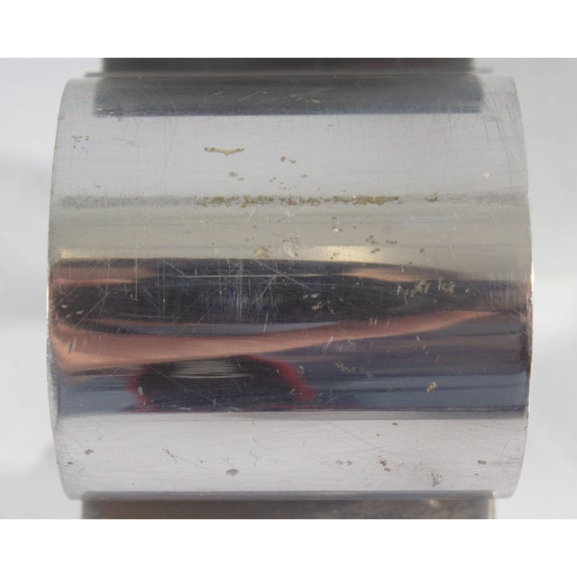 Chrome Robert Indiana Chrome Love Paperweight For Sale - Image 8 of 8