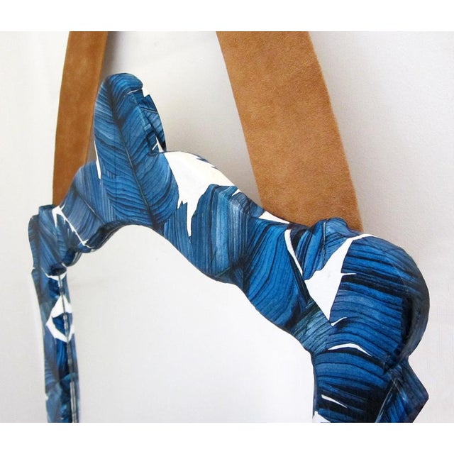 Foliage Feel Restyled Framed Mirror by Habitat Improver For Sale - Image 3 of 5