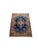 Handknotted Vintage decorative mini wool rug. Approximatelly 45-55 years old. In very good condition. Rare find, Unique...
