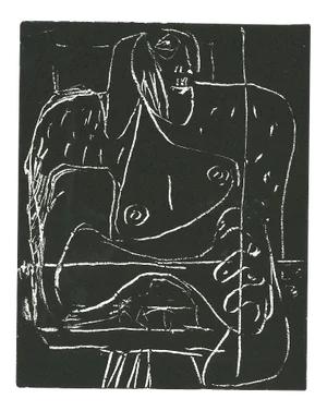 Graham Sutherland, Composition, Lithograph, 1982