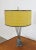 Mid-Century Modern Caged Wire Base Drum Shade Painted Table Lamp For Sale - Image 13 of 13