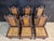 Wood Antique French Carved Oak Dining Chairs, 1860, Set of 6 For Sale - Image 7 of 15