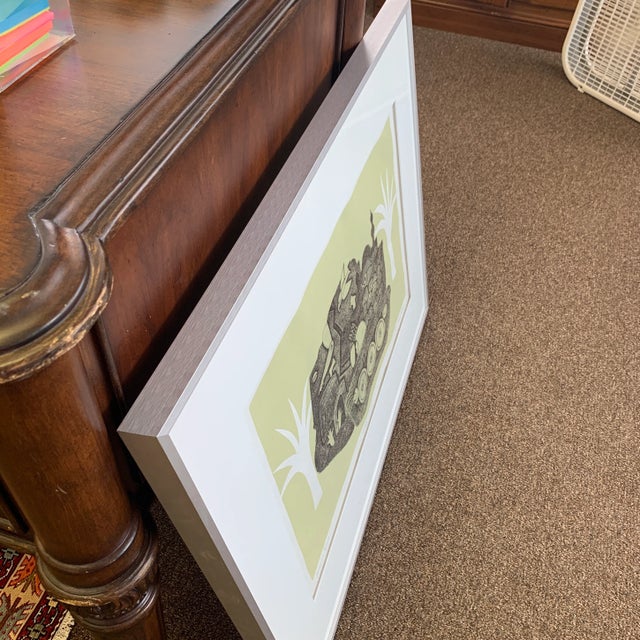 2017 Holly Keller “American Tourism” Surrealist Framed Print For Sale In New York - Image 6 of 7