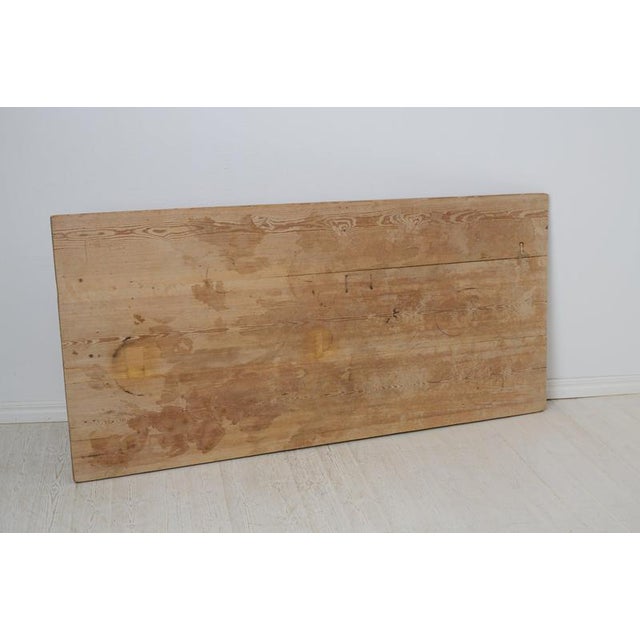 Large Baroque Farm Table, Northern Sweden, 1750 For Sale - Image 9 of 11
