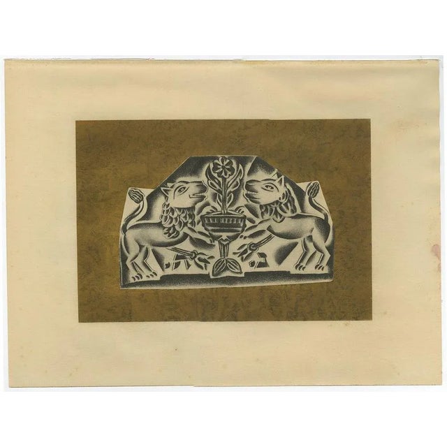 Nathan Altmann, Fantastic Beasts, 1923, Paper For Sale - Image 3 of 6
