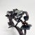 Hand Forged Iron Wall Art Scroll (54cm) Antique Copper & Green Patina Grapevine Motif For Sale - Image 15 of 17