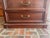 Ethan Allen Medallion Solid Cherry Louis Philippe-Style Tall Chest With Pull-Out Slide For Sale - Image 10 of 12